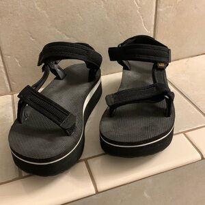 Teva platform sandals